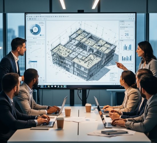 المخططات المعمارية الحديثة