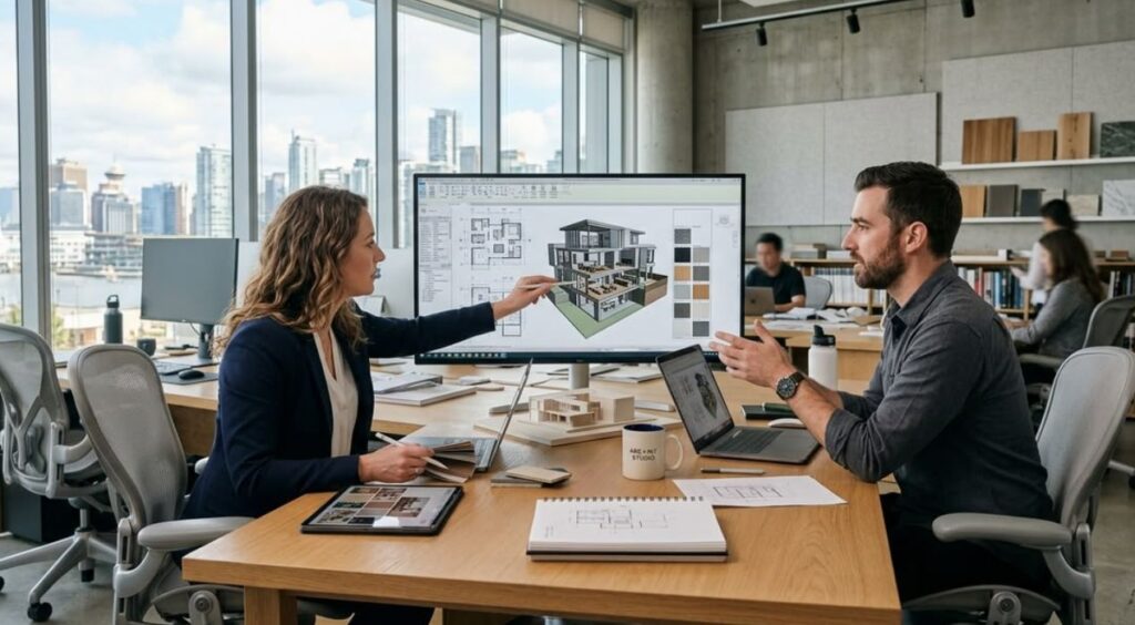 المخططات المعمارية الحديثة