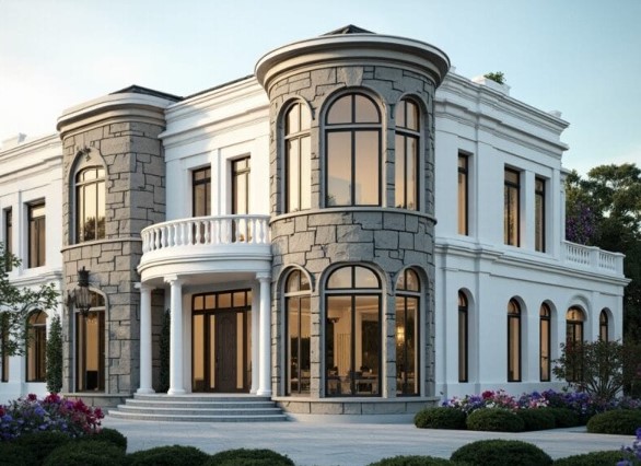 تصميم واجهات منازل
