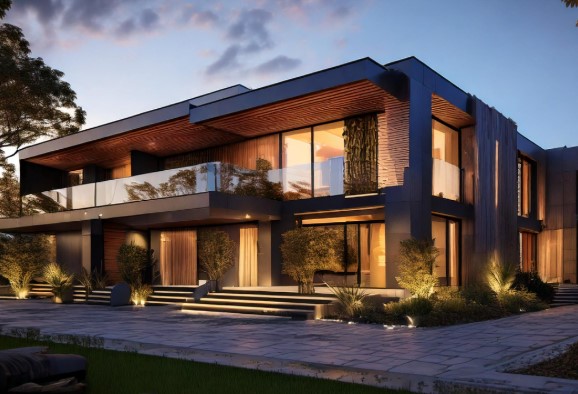 تصميم واجهات منازل