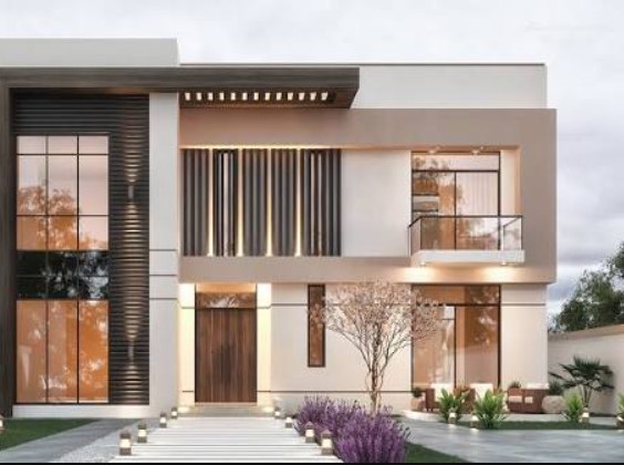 مخططات فلل حديثة دورين