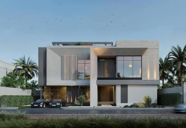 مخططات فلل حديثة دورين
