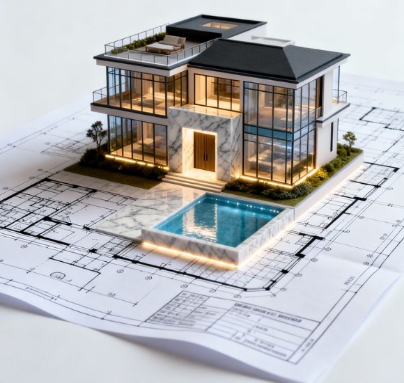 مخططات فلل دورين 3d