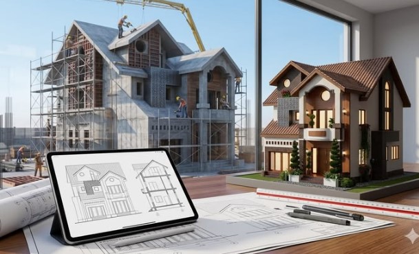  أفكار تصميم واجهات منازل